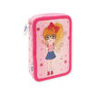Picture of SPREE DOUBLE DECKER PENCIL CASE FILLED SCHOOL GIRL